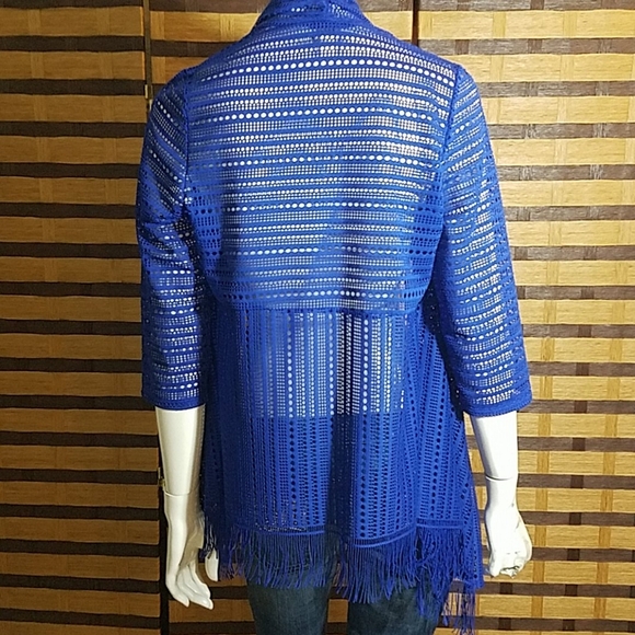 Chico's fringe jacket - Picture 3 of 8